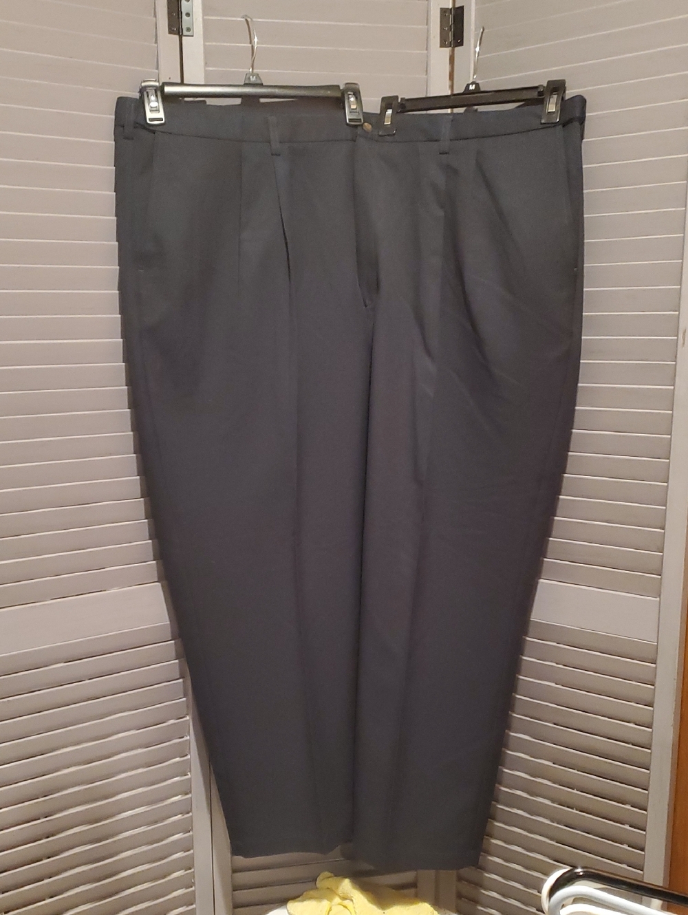 Haggar Classic Men's Black Dress Pants Size W 52 L 30